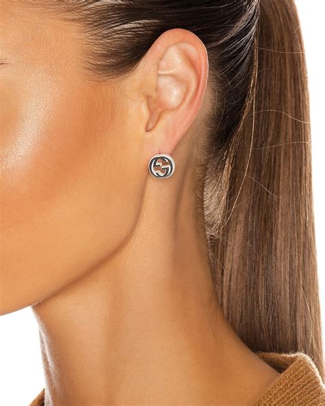 stud gucci earrings|gucci stud earrings sale.